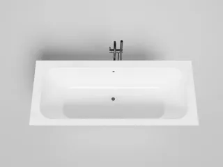 Ванна из искусственного камня Salini Orlanda Axis S-Stone 103221M 190x80см белый матовый